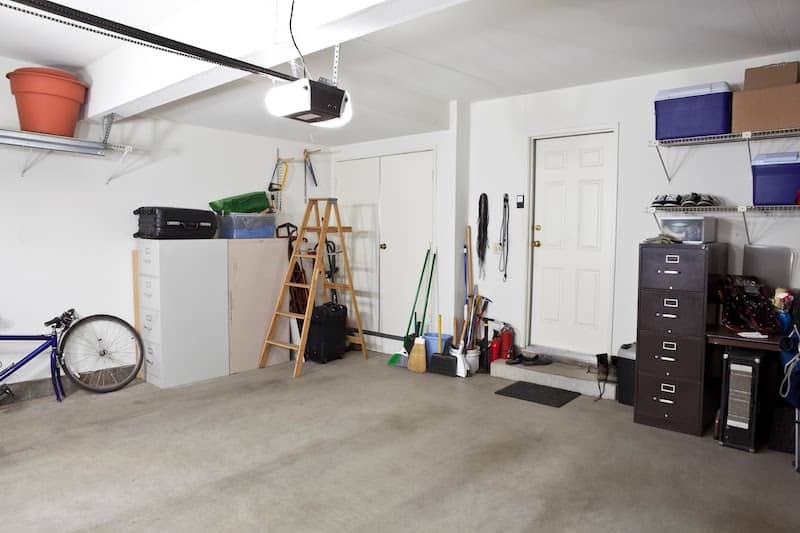 Garage Cleaning Tips - cleaned garage.
