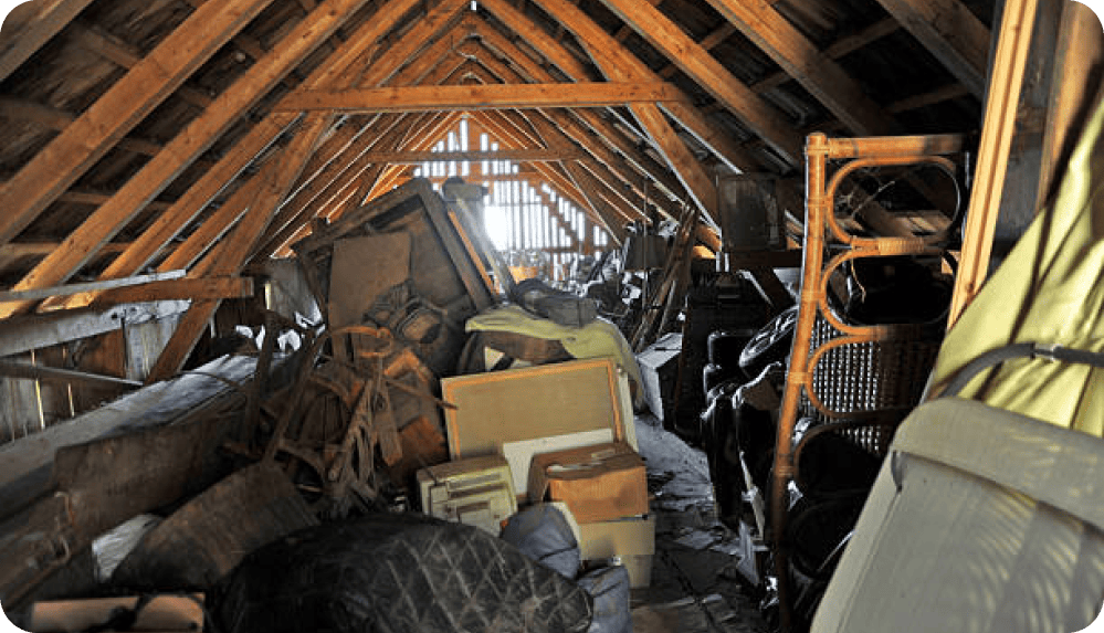 attic junk