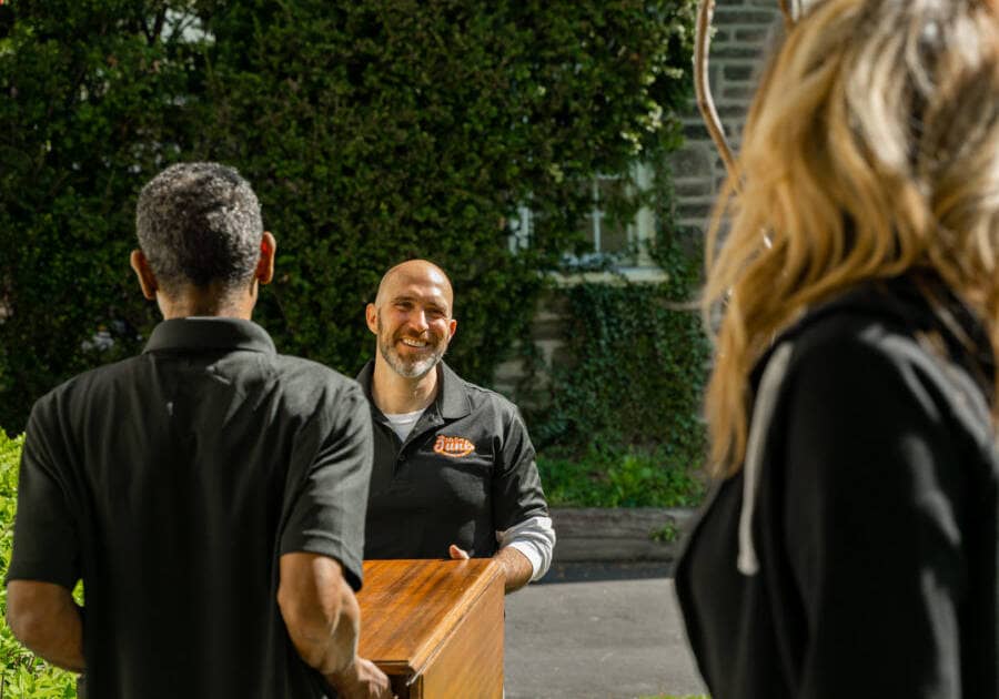 furniture-removal Friendly furniture removal by We Love Junk's professional crew