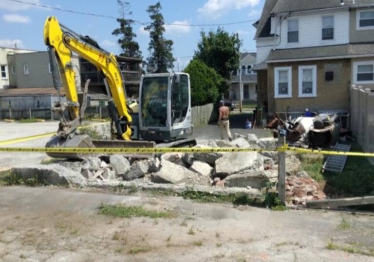 construction cleanout